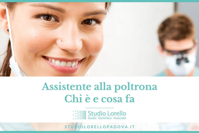 assistente alla poltrona cosa fa e chi è