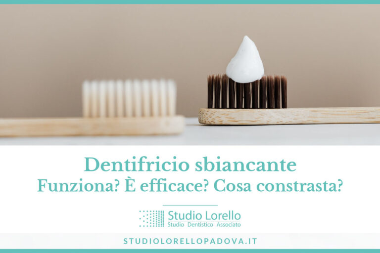 dentifricio sbiancante